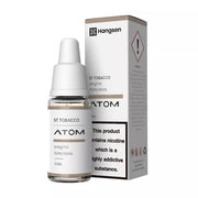 A bottle of St Tobacco Hangsen e-liquid next to its packaging box. The bottle has a white cap and the liquid inside is clear.